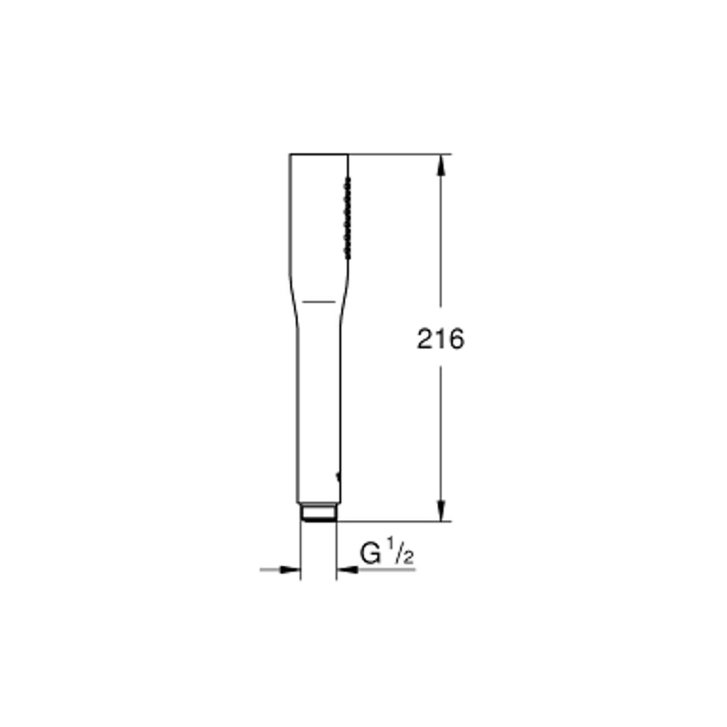 Grohe Euphoria - Sprchová hlavice Cosmopolitan Stick, chrom 27400000