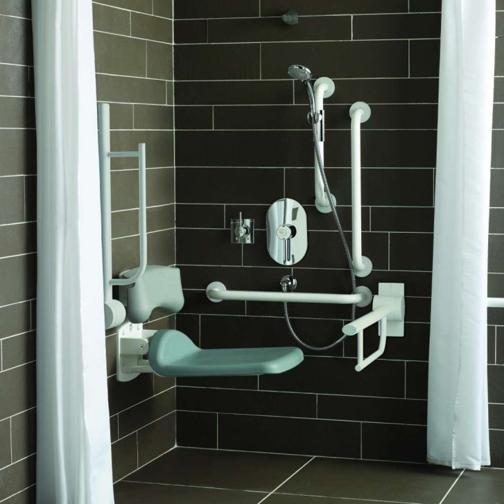 Ideal Standard Contour 21 - Opěrné madlo 45 cm, modrá S645236