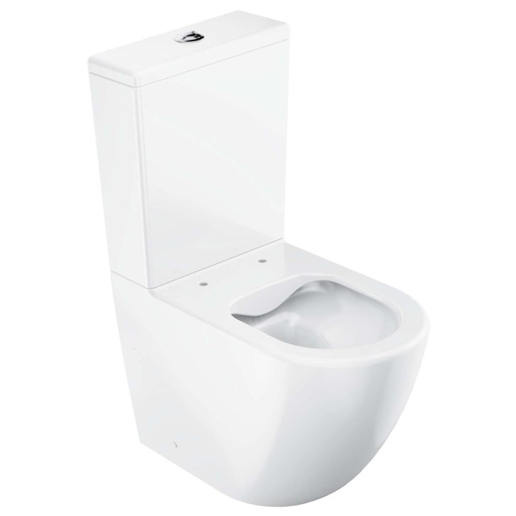 Ravak - WC kombi se sedátkem SoftClose, vario odpad, spodní napouštění, RimOff, bílá X01870