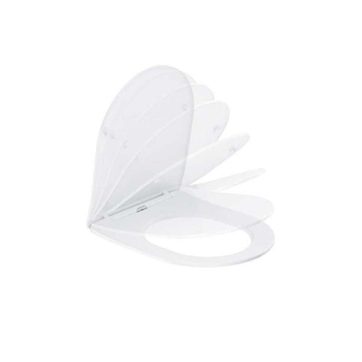 Ravak - WC kombi se sedátkem SoftClose, vario odpad, spodní napouštění, RimOff, bílá X01870
