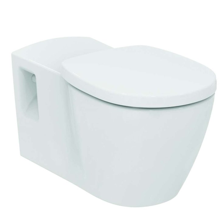 Ideal Standard Connect Freedom - Závěsné WC bezbariérové, Rimless, s Ideal Plus, bílá E8194MA