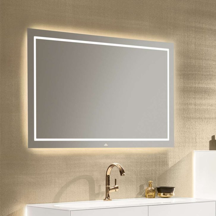 Villeroy & Boch Finion - Zrcadlo s LED osvětlením, 120x75x5 cm G6001200