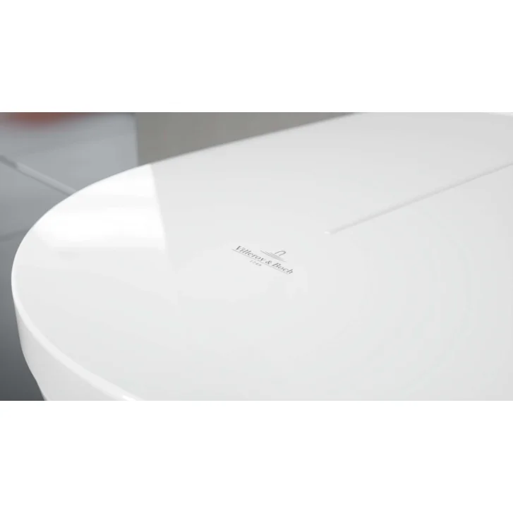 Villeroy & Boch ViClean - Elektronický bidet s keramikou, Rimless, CeramicPlus, SoftClosing, alpská bílá V0E100R1