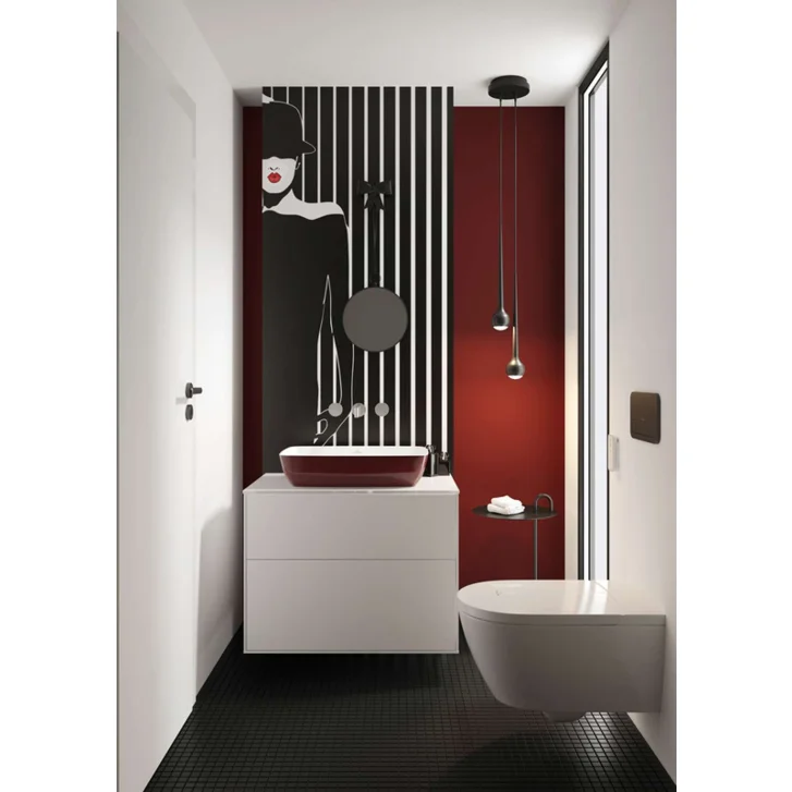 Villeroy & Boch ViClean - Elektronický bidet s keramikou, Rimless, CeramicPlus, SoftClosing, alpská bílá V0E100R1