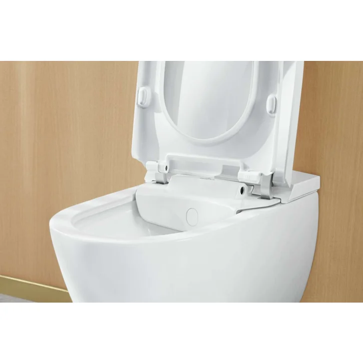 Villeroy & Boch ViClean - Elektronický bidet s keramikou, Rimless, CeramicPlus, SoftClosing, alpská bílá V0E100R1