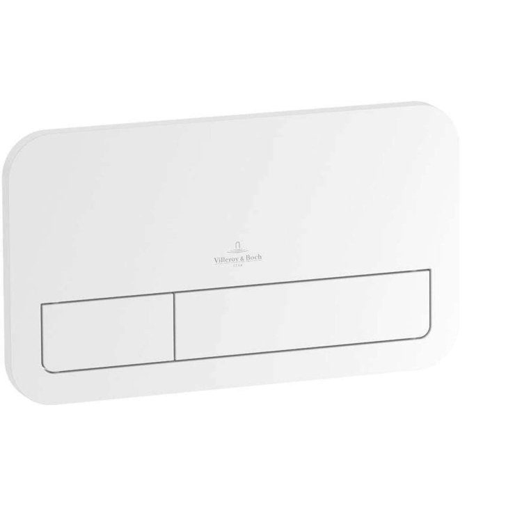 Villeroy & Boch ViConnect - Ovládací tlačítko splachování M200, lesklá bílá 922400RE