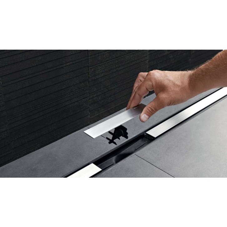 Geberit CleanLine - Nerezový sprchový kanálek 20, 30-130 cm, leštěná/kartáčovaná ocel 154.451.KS.1