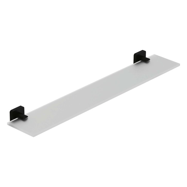 Kludi Vela S - Polička, délka 60 cm, sklo/matná černá 2597339