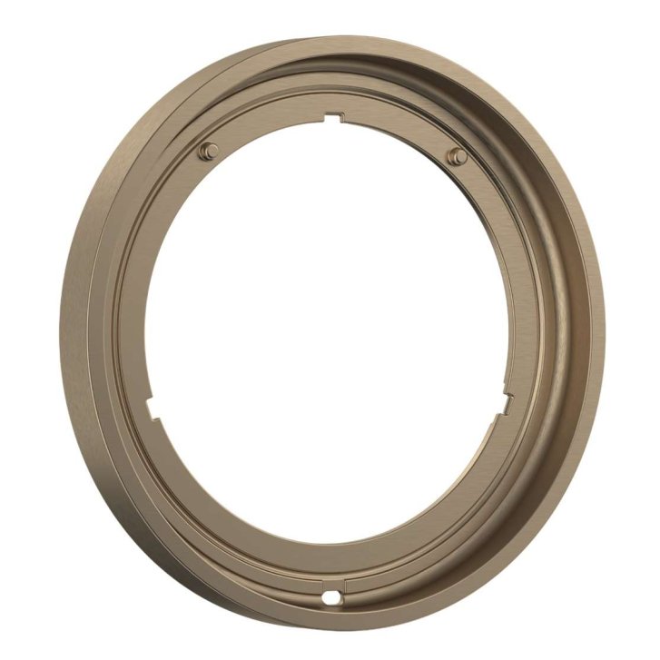Axor ShowerSelect ID - Prodloužení 17x17 cm, kartáčovaný bronz 13642140