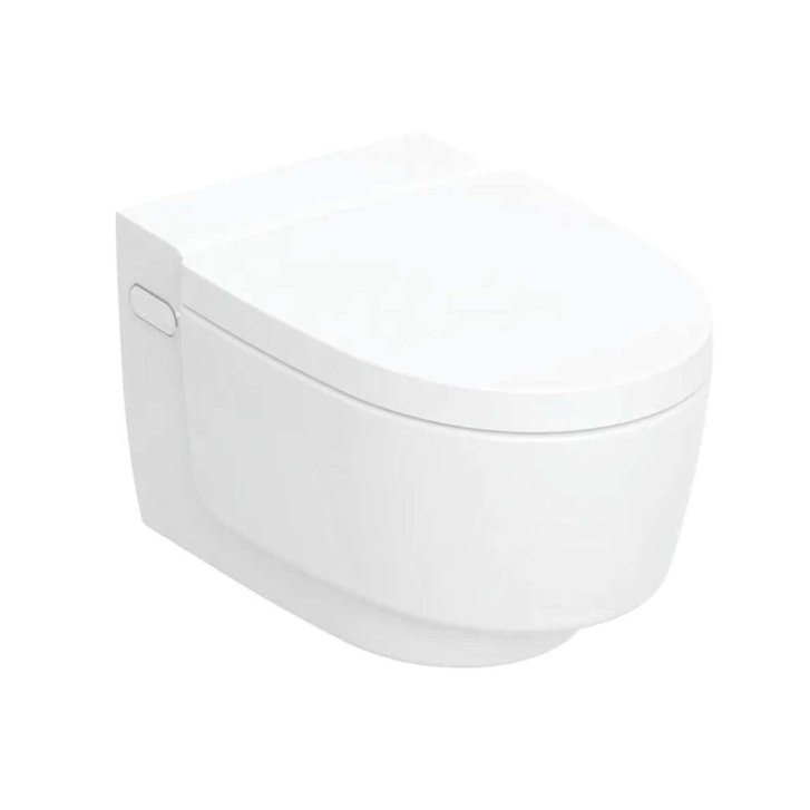Geberit AquaClean - Elektronický bidet Mera Classic s keramikou, závěsný, TurboFlush, SoftClosing, KeraTect, bílá 146.200.11.1