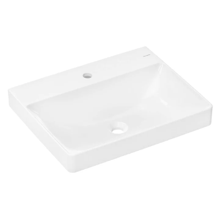 Hansgrohe Xelu Q - Umyvadlo, 60x48 cm, bez přepadu, otvor pro baterii, bílá 60317450