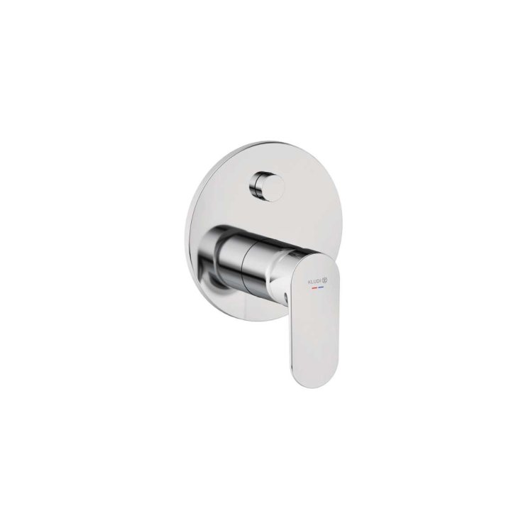 Kludi X1 - Baterie pod omítku, pro 2 spotřebiče, chrom 327590575