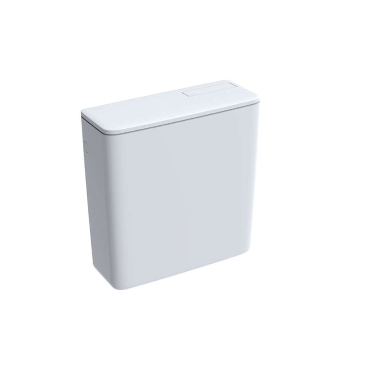 Geberit - Splachovací nádržka, přívod vody boční/zadní, alpská bílá 128.000.11.5
