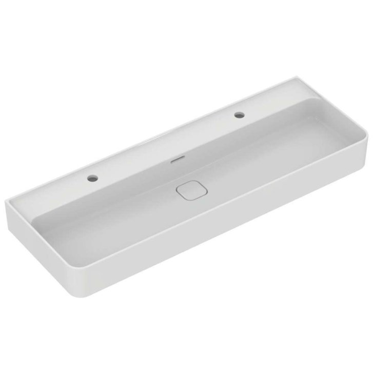 Ideal Standard Strada II - Umyvadlo 120x43 cm, 2 otvory pro baterii, bílá T364801