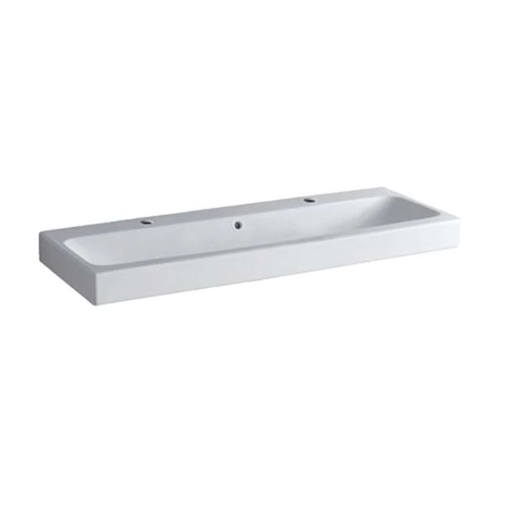 Geberit iCon - Umyvadlo, 120x49 cm, s KeraTect, bílá 124020600