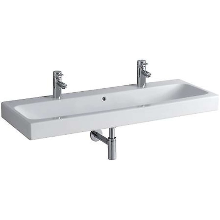 Geberit iCon - Umyvadlo, 120x49 cm, s KeraTect, bílá 124020600