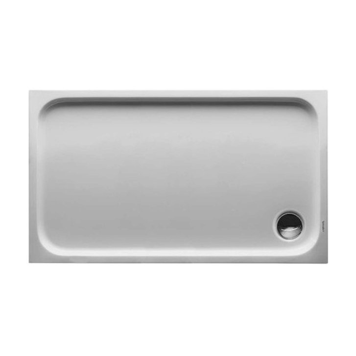 Duravit D-Code - Sprchová vanička 120x70 cm, Antislip, alpská bílá 720094000000001