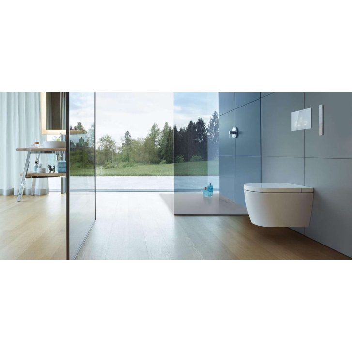 Duravit SensoWash Starck - Elektronický bidet s keramikou, Rimless, SoftClose, DuraShield, alpská bílá 650001012004310