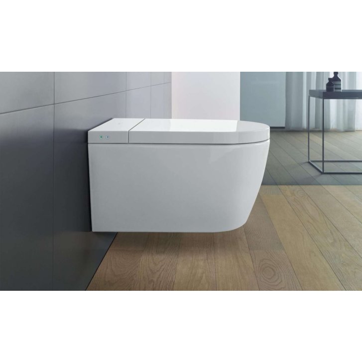 Duravit SensoWash Starck - Elektronický bidet s keramikou, Rimless, SoftClose, DuraShield, alpská bílá 650001012004310