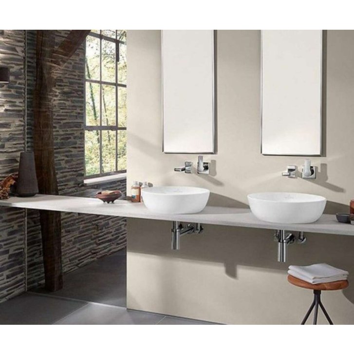Villeroy & Boch Artis - Umyvadlo na desku, průměr 43 cm, alpská bílá 41794301