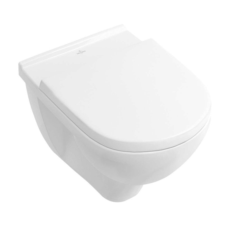 Villeroy & Boch O.novo - Závěsné WC, DirectFlush, AntiBac, CeramicPlus, alpská bílá 5660R0T2