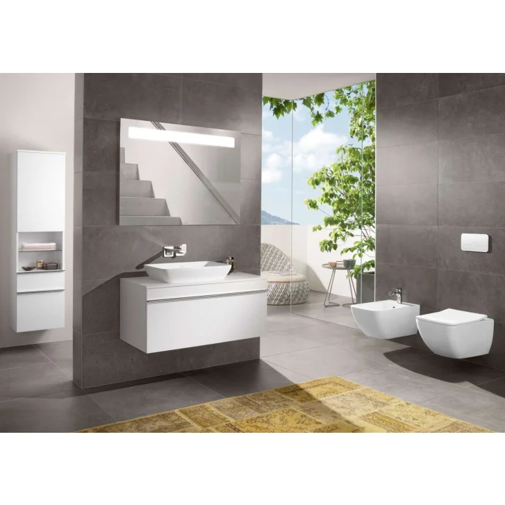 Villeroy & Boch Venticello - Závěsný bidet, s 1 otvorem pro baterii, alpská bílá 44110001