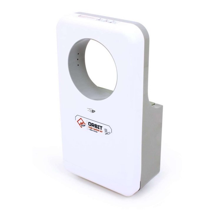 Jet Dryer - Tryskový vysoušeč rukou Orbit, ABS plast, bílá 8596220006363