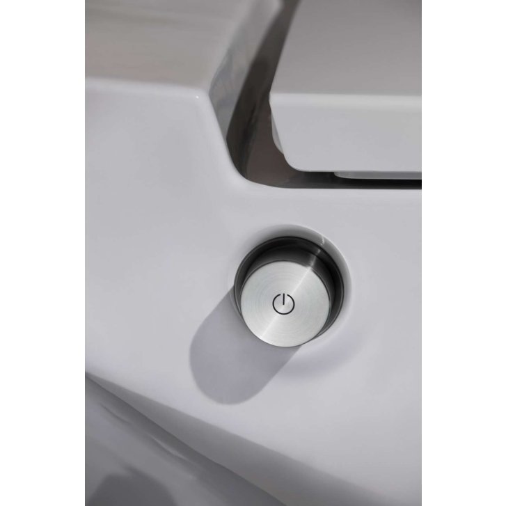 Laufen Cleanet Navia - Elektronický bidet s keramikou, Rimless, SoftClose, s LCC, bílá H8206014000001