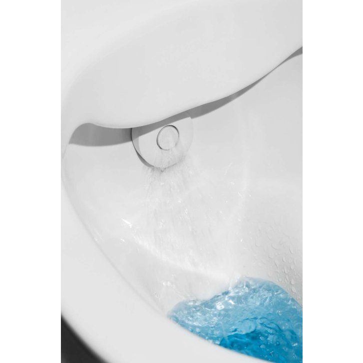 Laufen Cleanet Navia - Elektronický bidet s keramikou, Rimless, SoftClose, s LCC, bílá H8206014000001