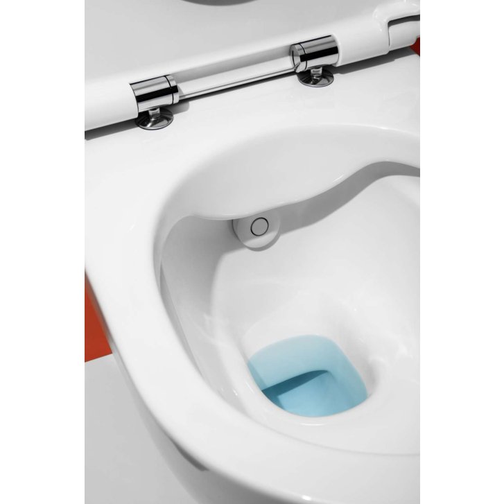 Laufen Cleanet Navia - Elektronický bidet s keramikou, Rimless, SoftClose, matná bílá H8206017570001