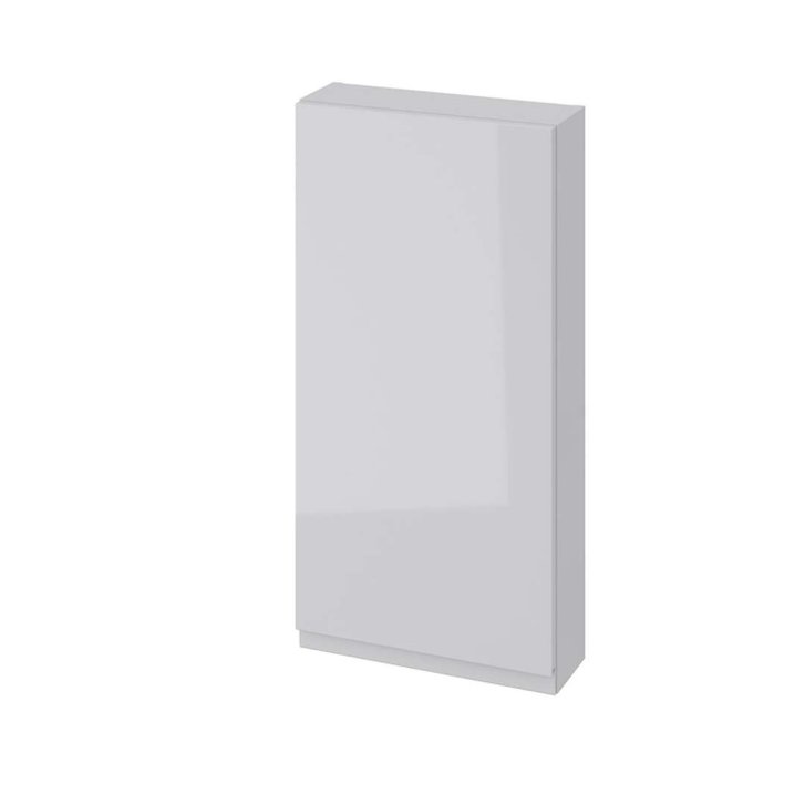 Cersanit Moduo - Skříňka 80x40x14 cm, 1 dvířka, panty L/P, šedá S590-021