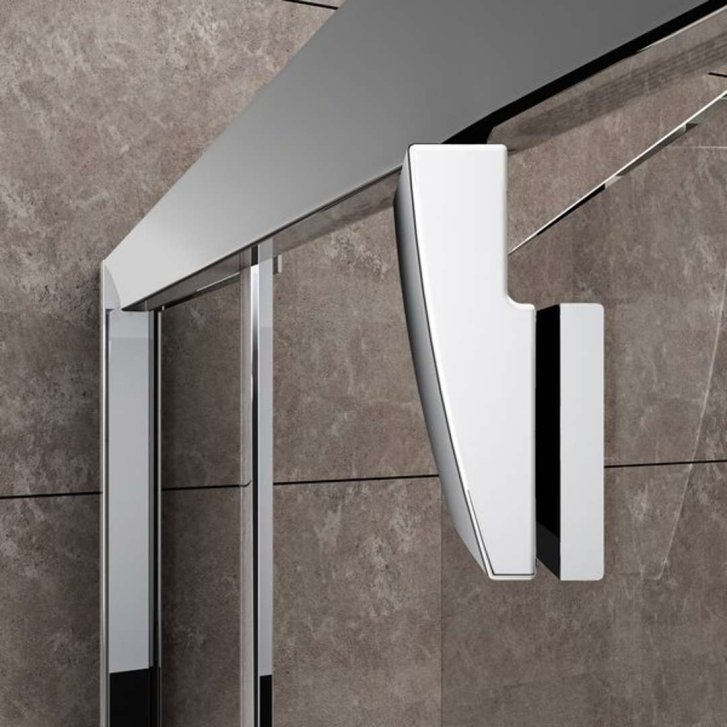 Ravak Pivot - Sprchové dveře pivotové, 90 cm, satin/čiré sklo 03G70U00Z1
