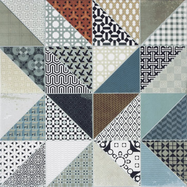 RAKO Deco - Dlažba vícebarevná 60x60 DAK62659 Obrázek 2