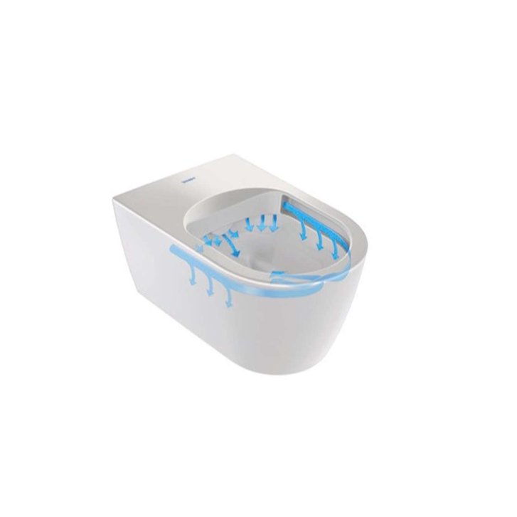 Duravit SensoWash Strack - Elektronický bidet SensoWash Strack s keramikou, Rimless, SoftClose, DuraShield, bílá 650002012004300