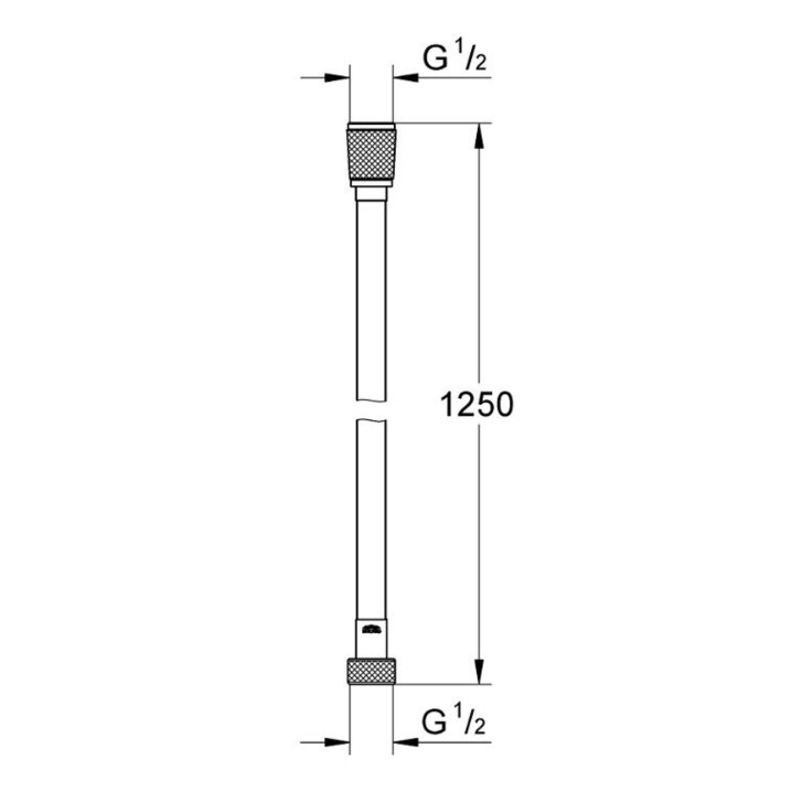 Grohe - Sprchová hadice 125 cm, Warm Sunset 28362DA1