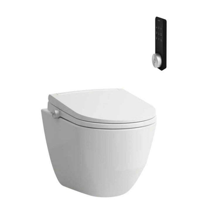 Laufen Cleanet Pro - Elektronický bidet s keramikou, závěsný, Rimless, SoftClose, bílá H601890000S002