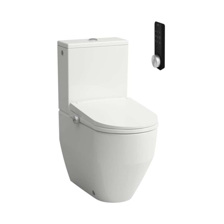 Laufen Cleanet Pro - Elektronický bidet s keramikou, vario odpad, Rimless, SoftClose, bílá H602890000S002