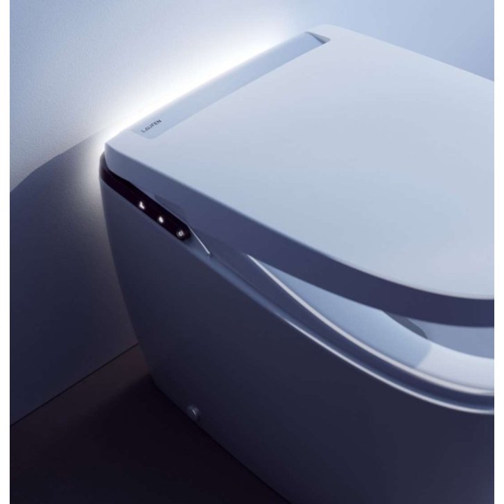 Laufen Cleanet Alvia - Elektronický bidet s keramikou, Rimless, SoftClose, LCC, bílá H8231604000001