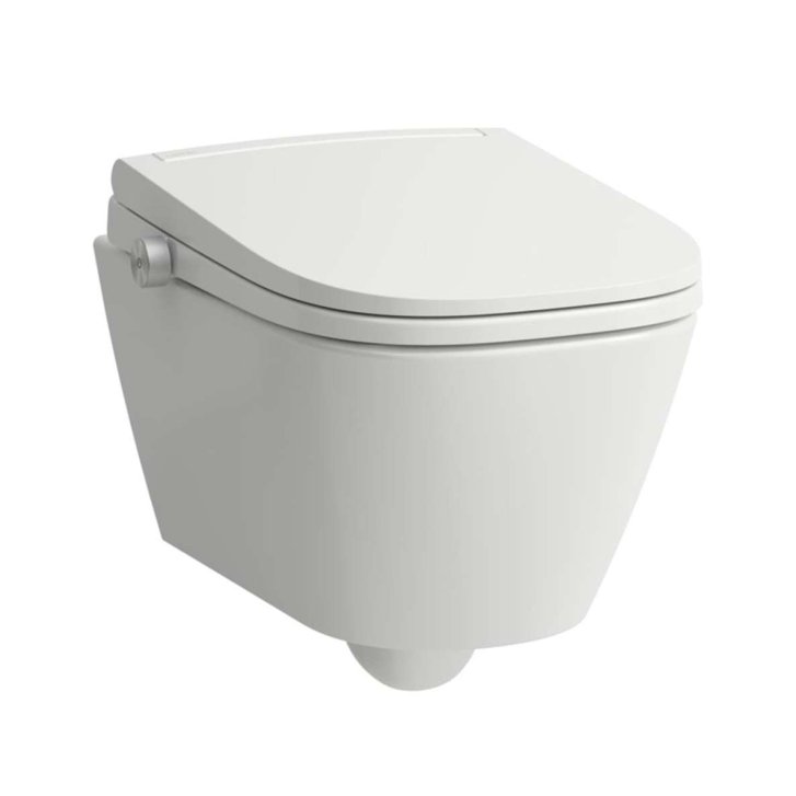 Laufen Cleanet Meda - Elektronický bidet s keramikou, závěsný, Rimless, SoftClose, bílá H604110000S002
