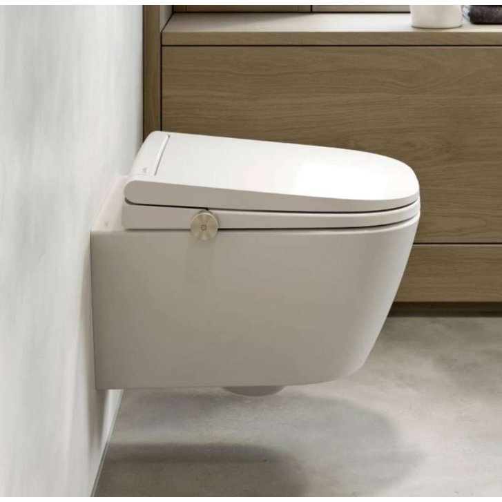 Laufen Cleanet Meda - Elektronický bidet s keramikou, závěsný, Rimless, SoftClose, bílá H604110000S002