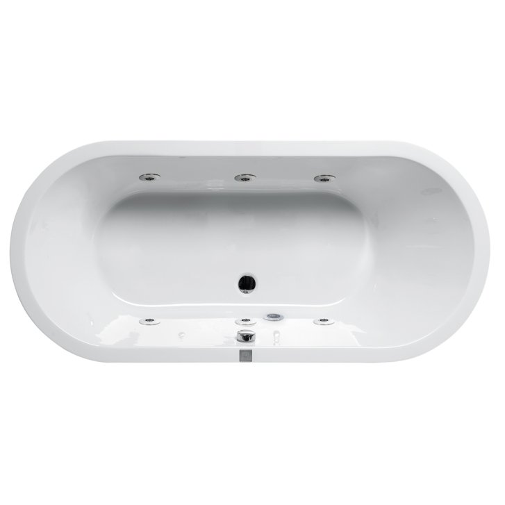 Sanycces Loft - Vana Confort s panelem 180x80x59,5 cm, white glossy BN120TFAL Hlavní obrázek