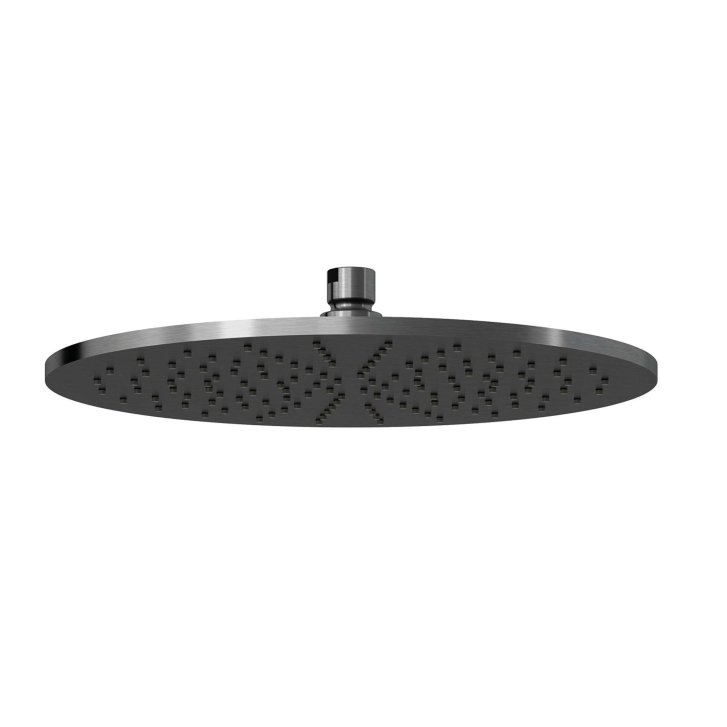 Kludi A-Qa - Hlavová sprcha, průměr 30 cm, broušený Gunmetal 64330N2-00