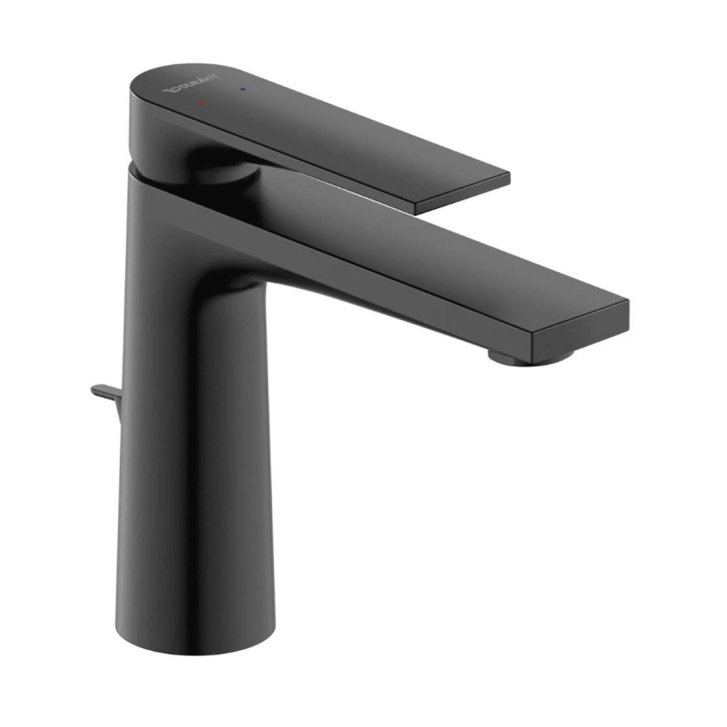 Duravit Tulum - Umyvadlová baterie s výpustí, matná černá TU1020001046