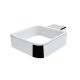 Nimco Kibo - Držák pro WC štětku, chrom Ki 14094X-26