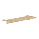 Hansgrohe AddStoris - Polička s držákem ručníků, délka 65 cm, kartáčovaný bronz 41751140