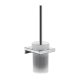 Hansgrohe AddStoris - WC štětka nástěnná, matné sklo/chrom 41752000