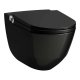 Laufen Cleanet Riva - Elektronický bidet s keramikou, Rimless, SoftClose, LCC, černá H8206910200001