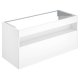 Keuco Stageline - Umyvadlová skříňka, 120x63x49 cm, s osvětlením a USB, bílá 32882300100