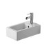 Duravit Vero - Umývátko 45x25 cm, s přepadem, s otvorem pro baterii, bílá 0702250000