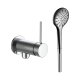 Laufen Twinplus Slim - Sprchová baterie pod omítku, s příslušenstvím, chrom HF505455100000